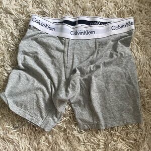 calvin klein boxers!